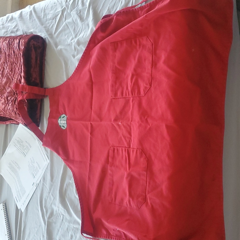 Starbucks holiday apron